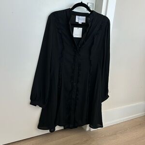 NWT The Shirt Rochelle Behrens little black dress